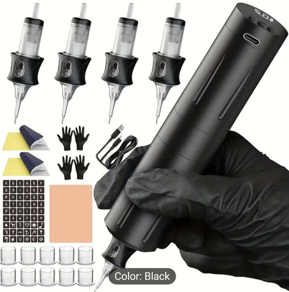 Professional Wireless Tattoo Pen kit