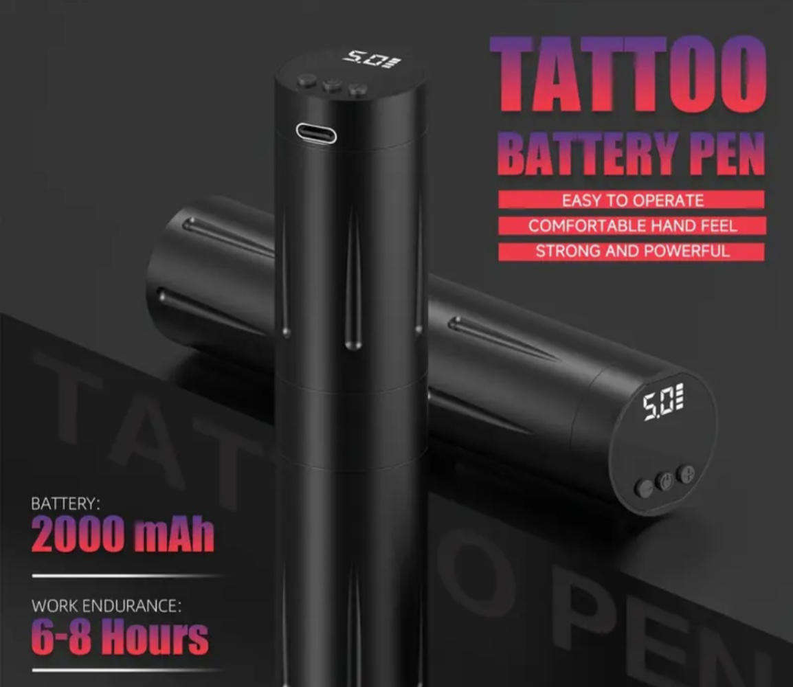 Professional Wireless Tattoo Pen kit
