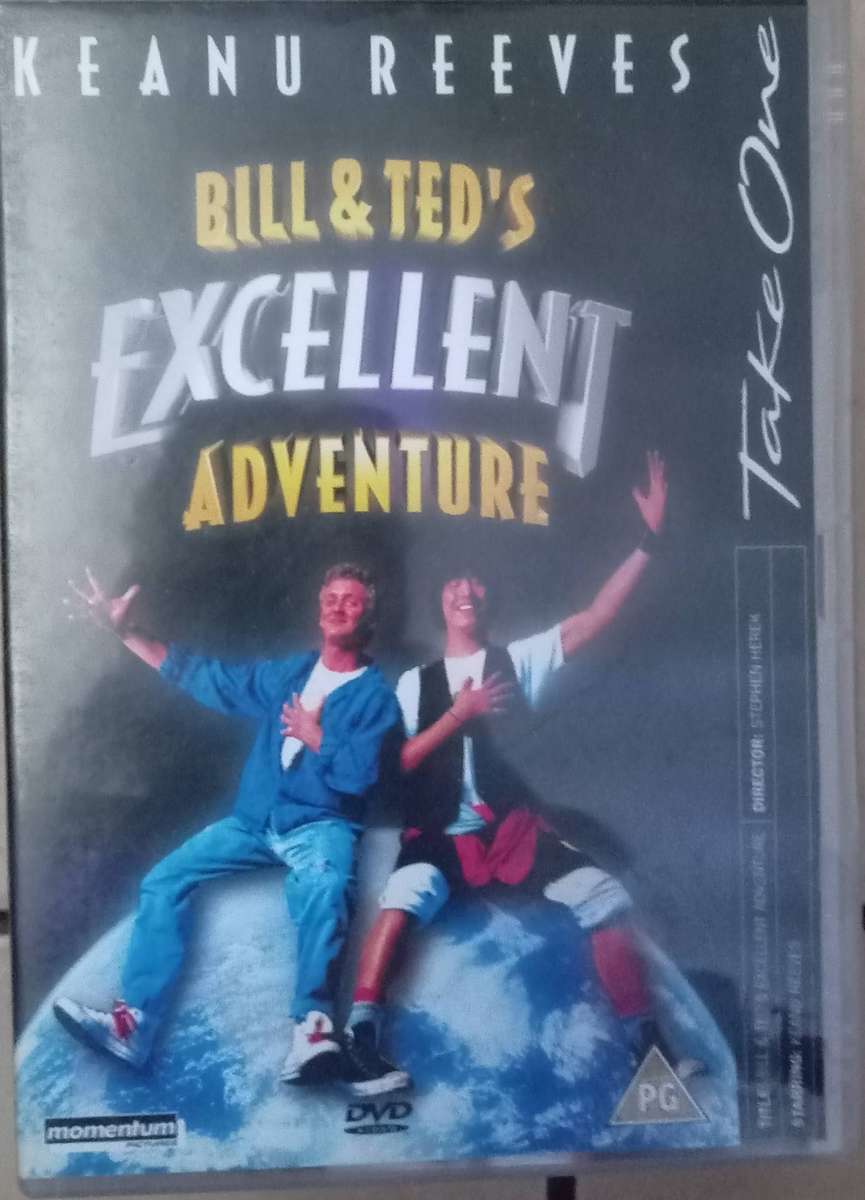 Bill & Ted's Excellent Adventures (1989) - DVD (Original)