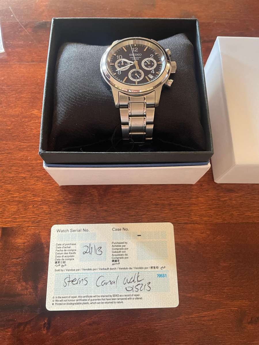 Seiko Chronograph SSB005P1