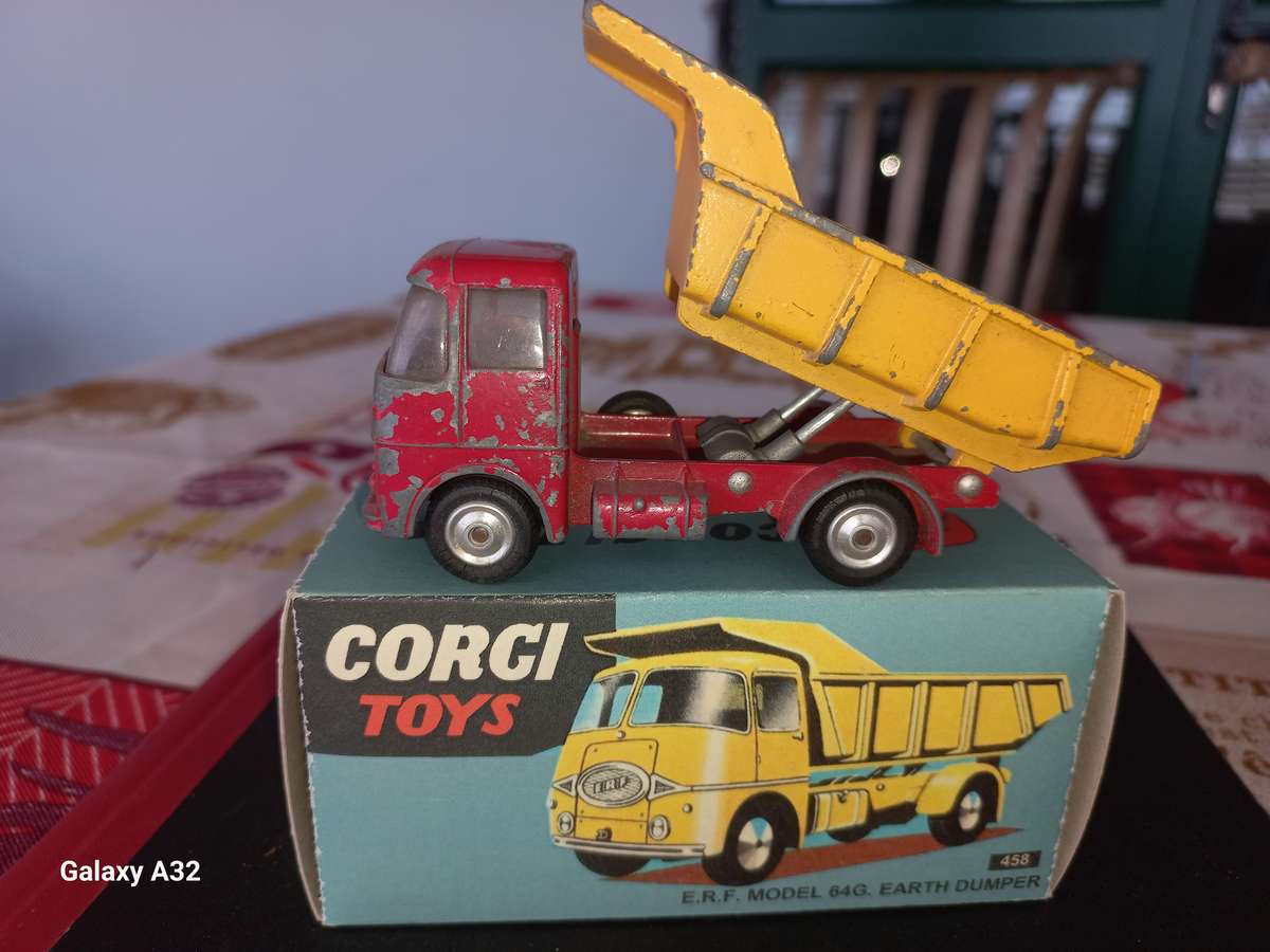 Corgi ERF dump truck
