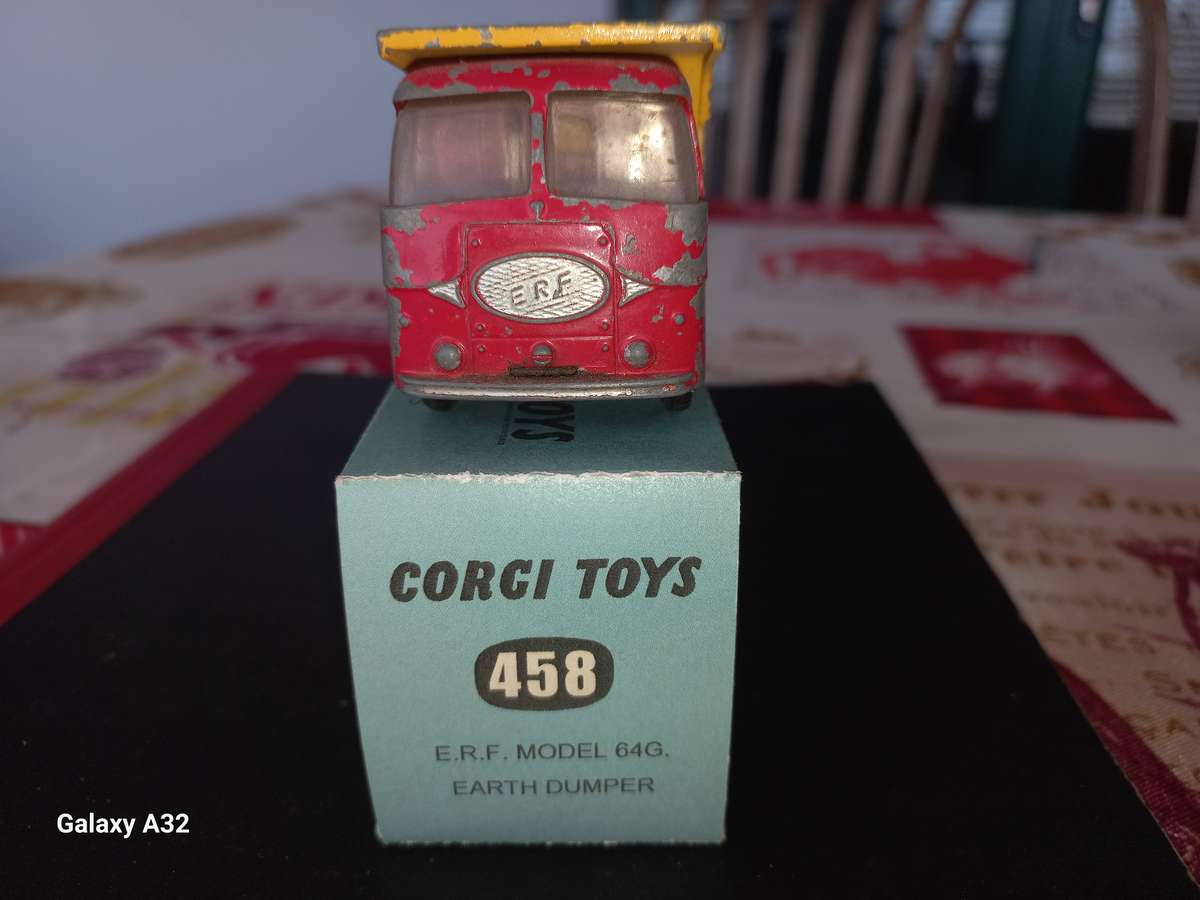Corgi ERF dump truck