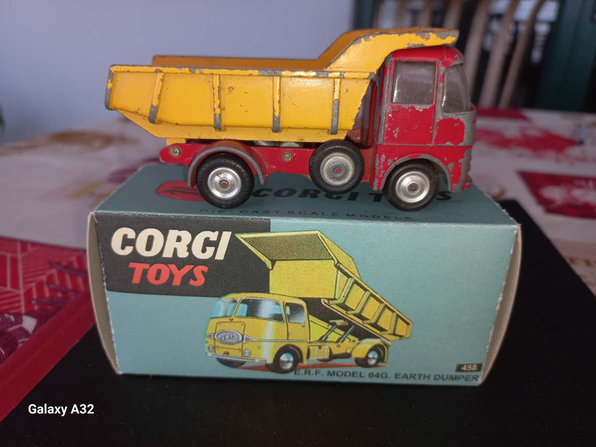 Corgi ERF dump truck