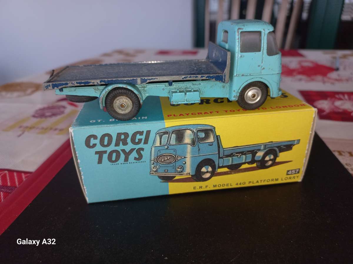 Corgi ERF platform truck