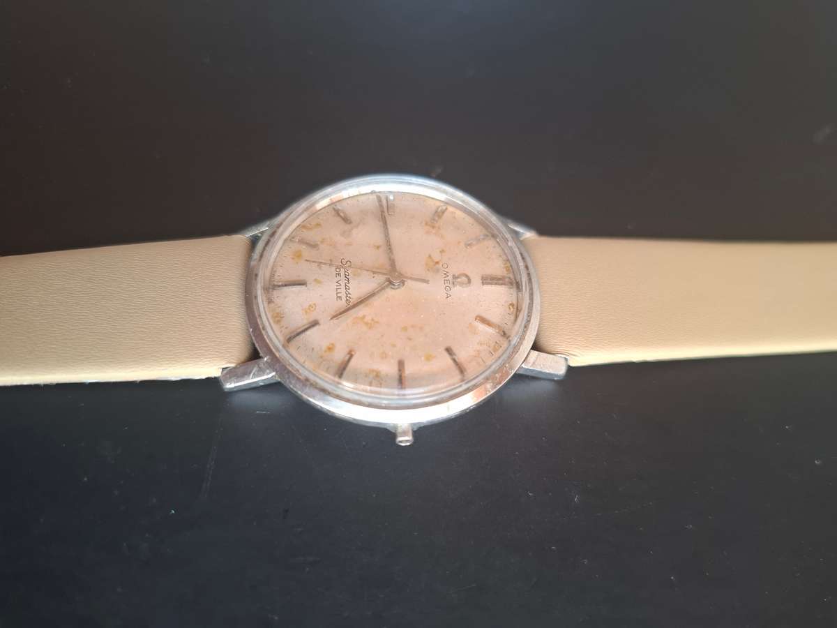 Vintage Omega De Ville Watch(BROKEN)