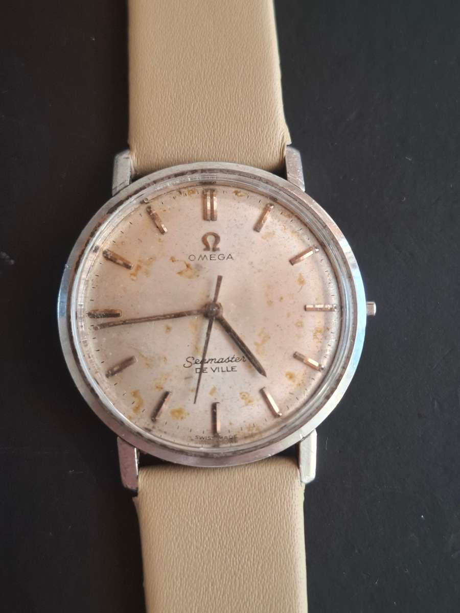 Vintage Omega De Ville Watch(BROKEN)