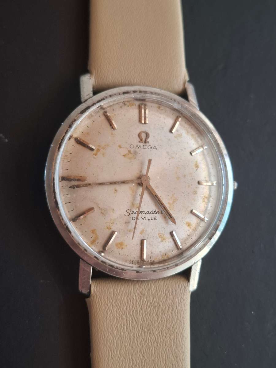 Vintage Omega De Ville Watch(BROKEN)