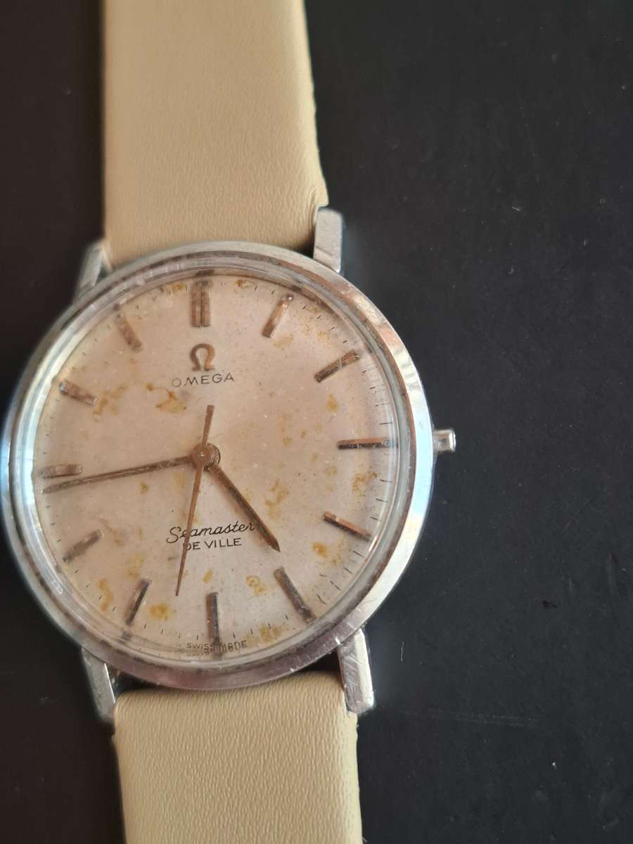 Vintage Omega De Ville Watch(BROKEN)