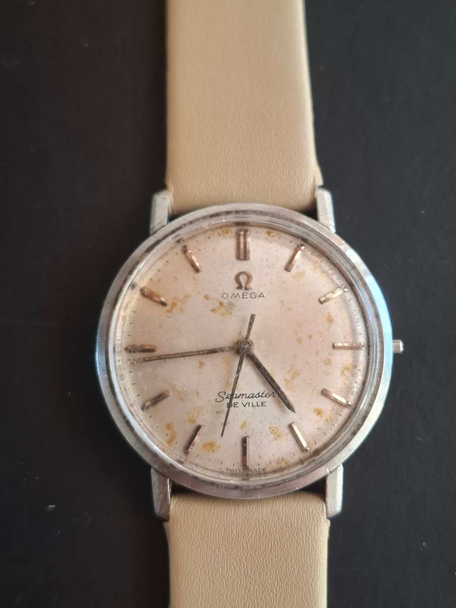 Vintage Omega De Ville Watch(BROKEN)