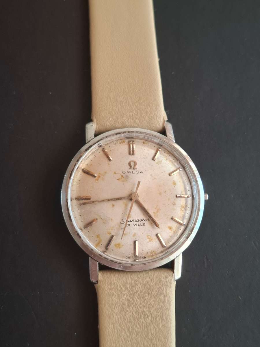 Vintage Omega De Ville Watch(BROKEN)
