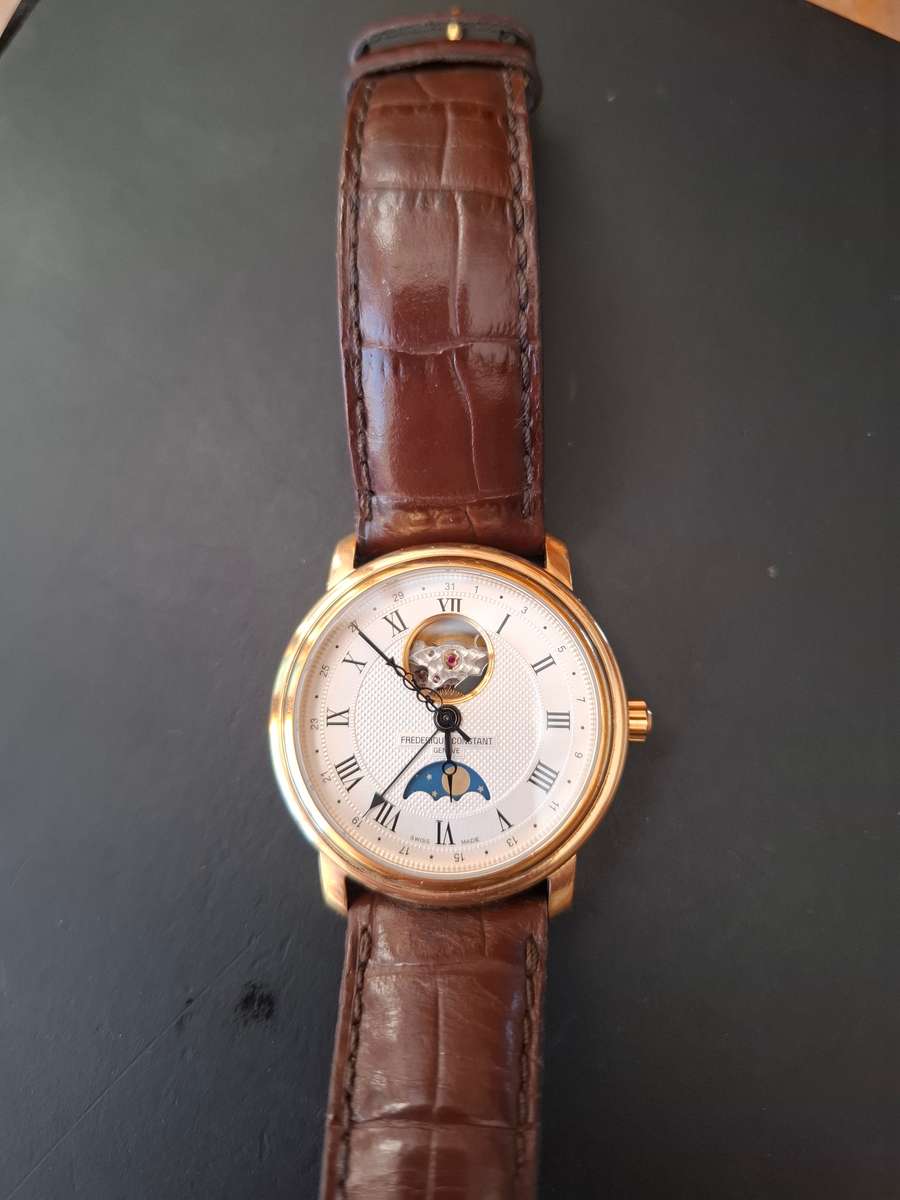 Frederique Constant Moonphase Date Watch