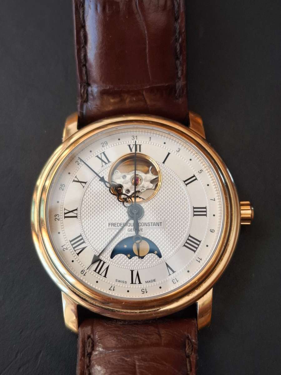 Frederique Constant Moonphase Date Watch