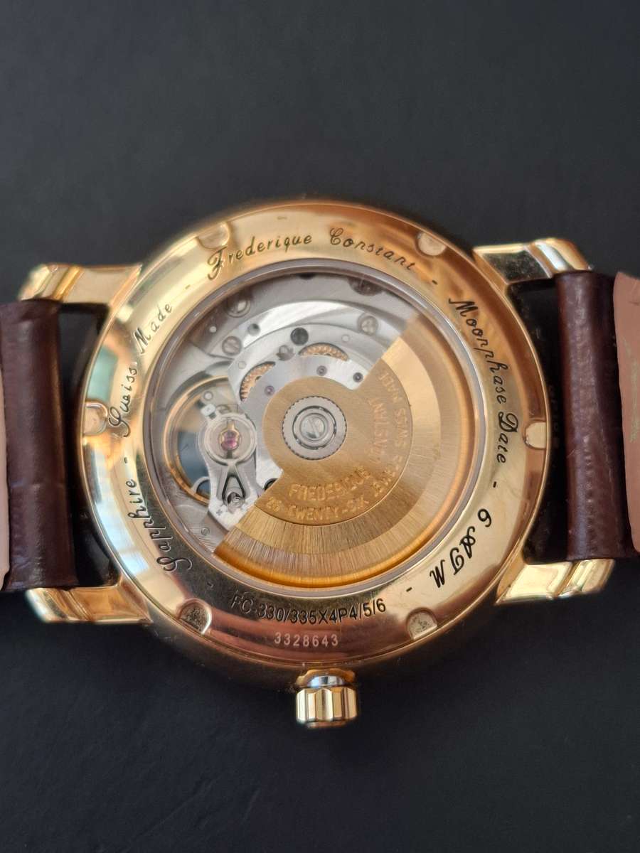 Frederique Constant Moonphase Date Watch