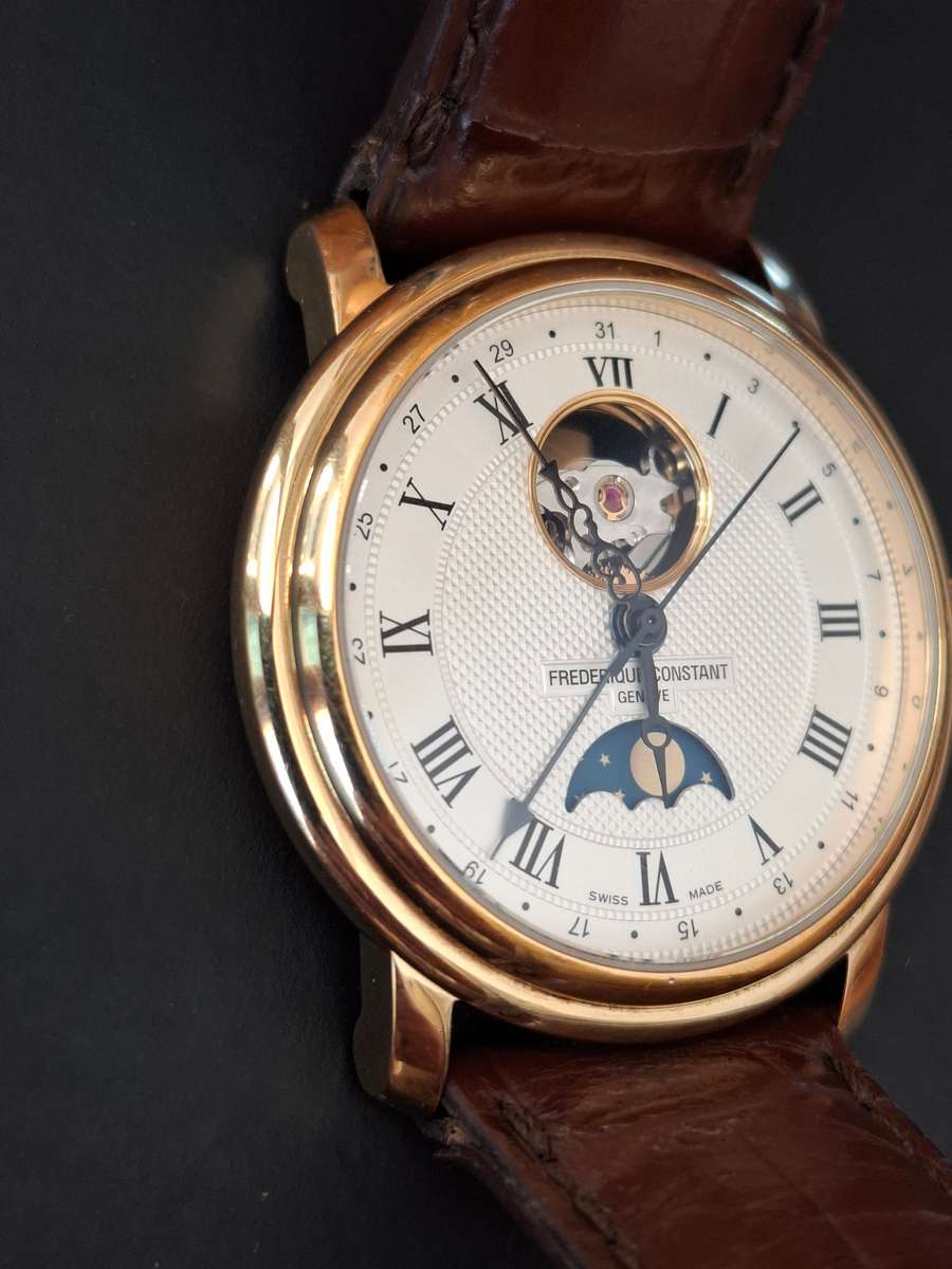 Frederique Constant Moonphase Date Watch