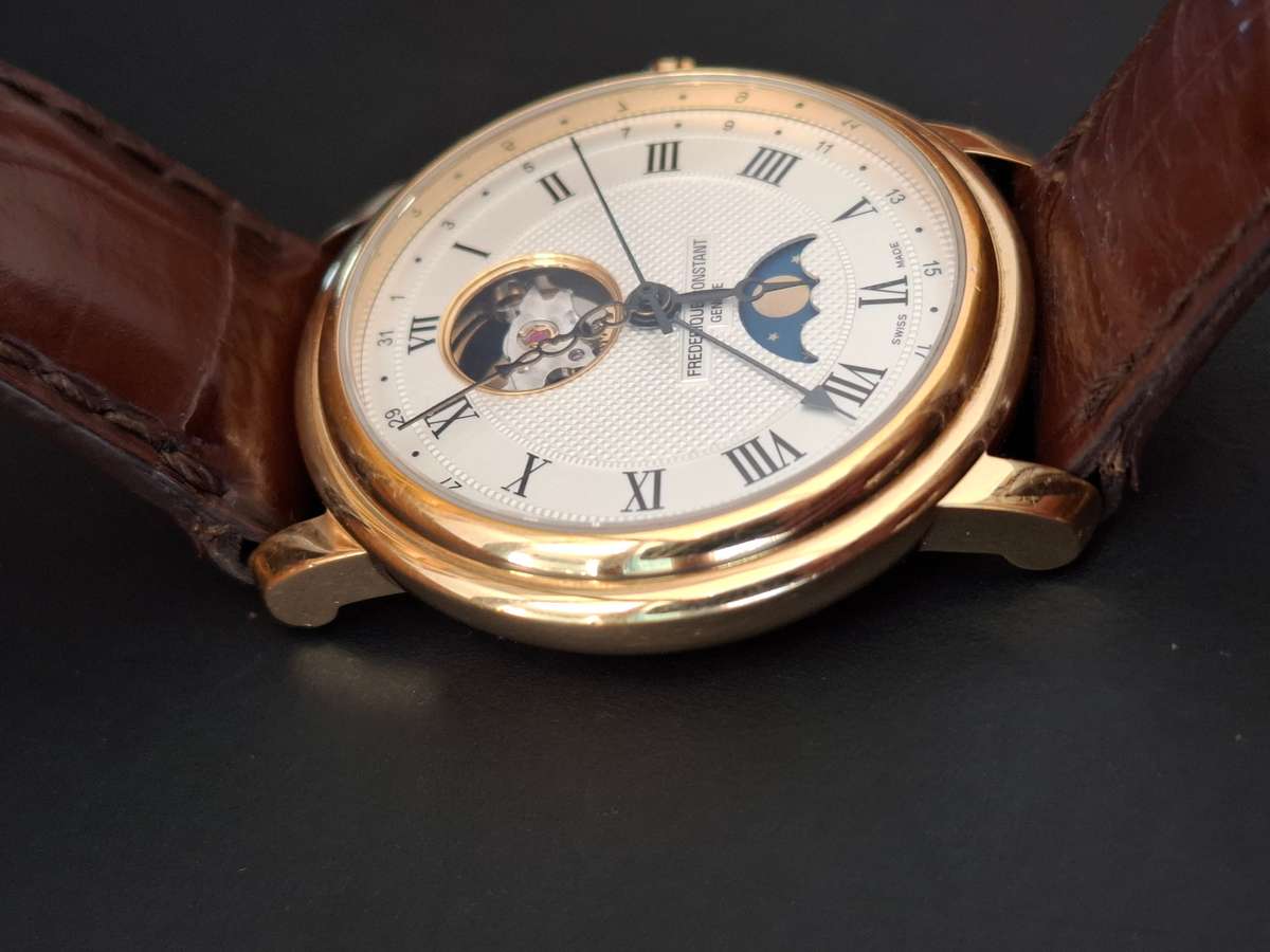 Frederique Constant Moonphase Date Watch