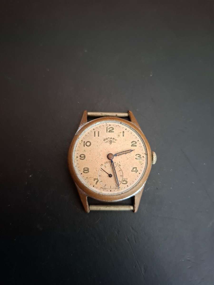 Broken Rotary Watch(NOT WORKING + No Glass)