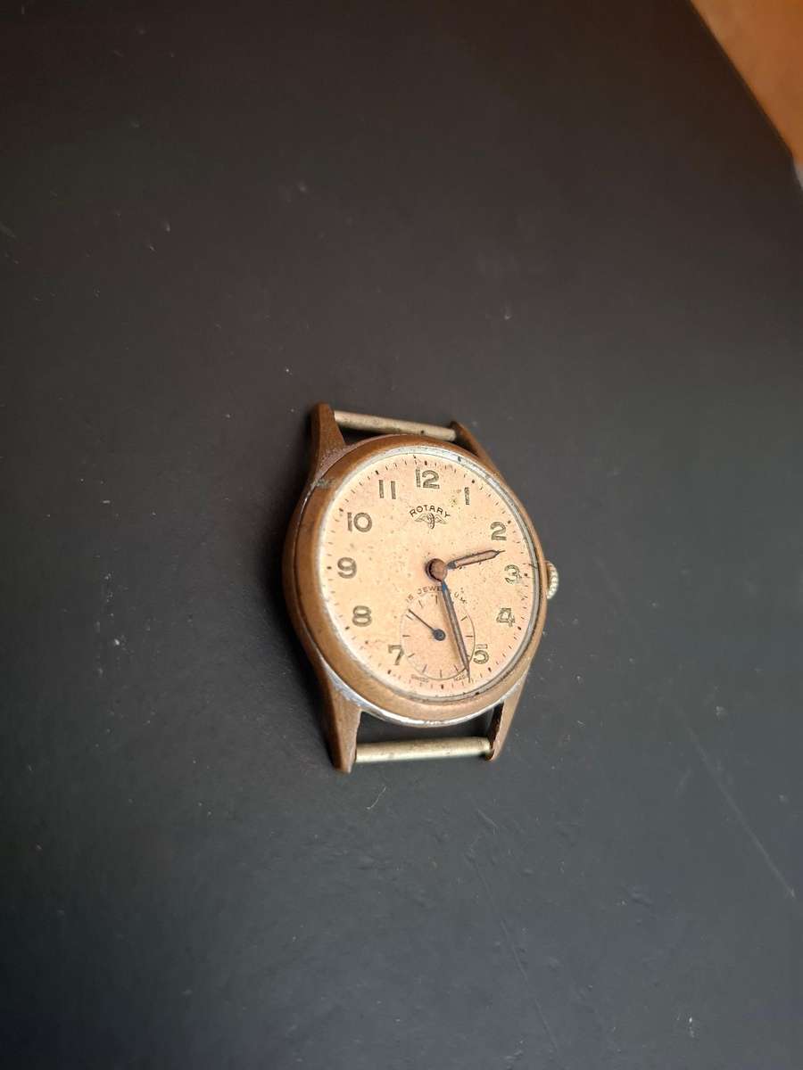 Broken Rotary Watch(NOT WORKING + No Glass)