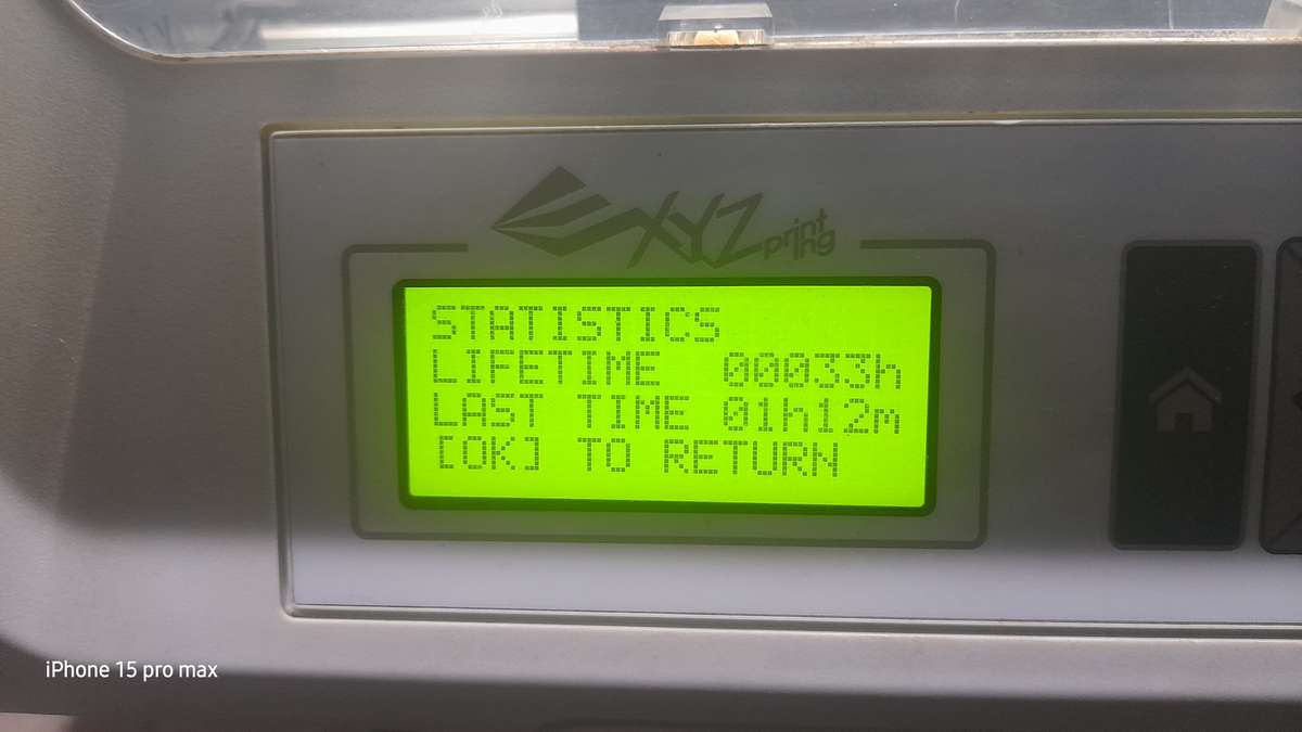 Xyz 3D Printer Da Vinci Jr