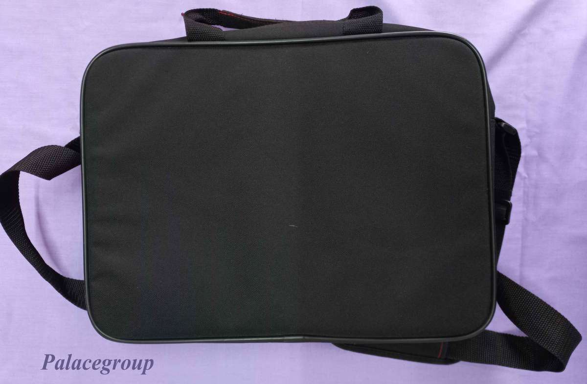 Laptop Carry Bag, Two Carry Straps And Shoulder Strap, 2 x Zipped Compartments, Size 15.6", 1pc