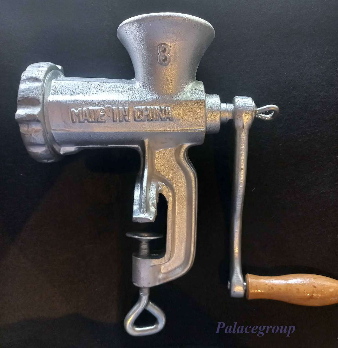 Vintage Star No: 8 Meat Mincer With Biscuit Attachment, Good Condition, Used For Biscuit Making