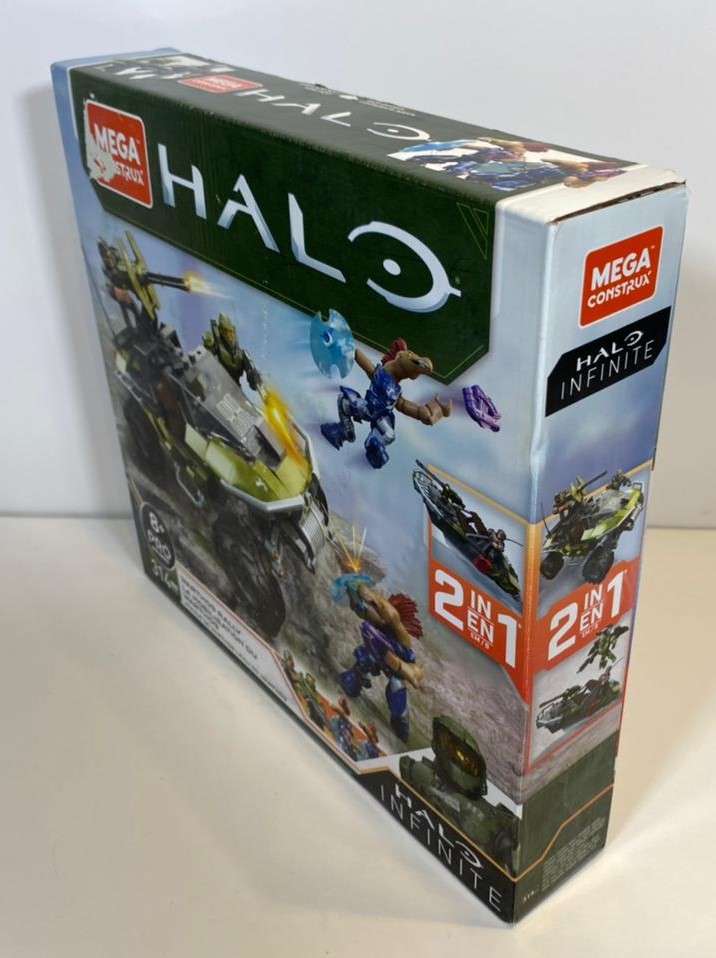 Halo Mega Construx Warthog Rally Building Set