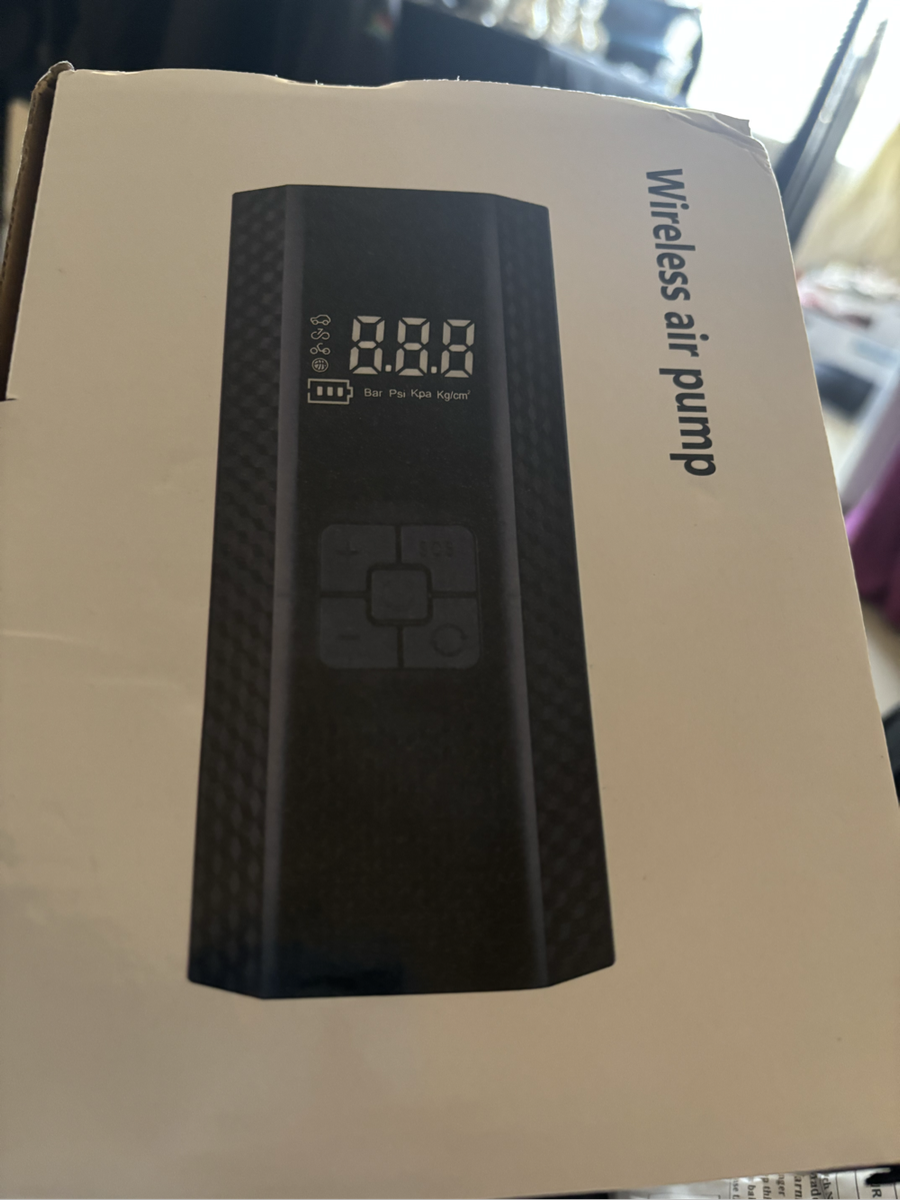 Wireless tyre inflater