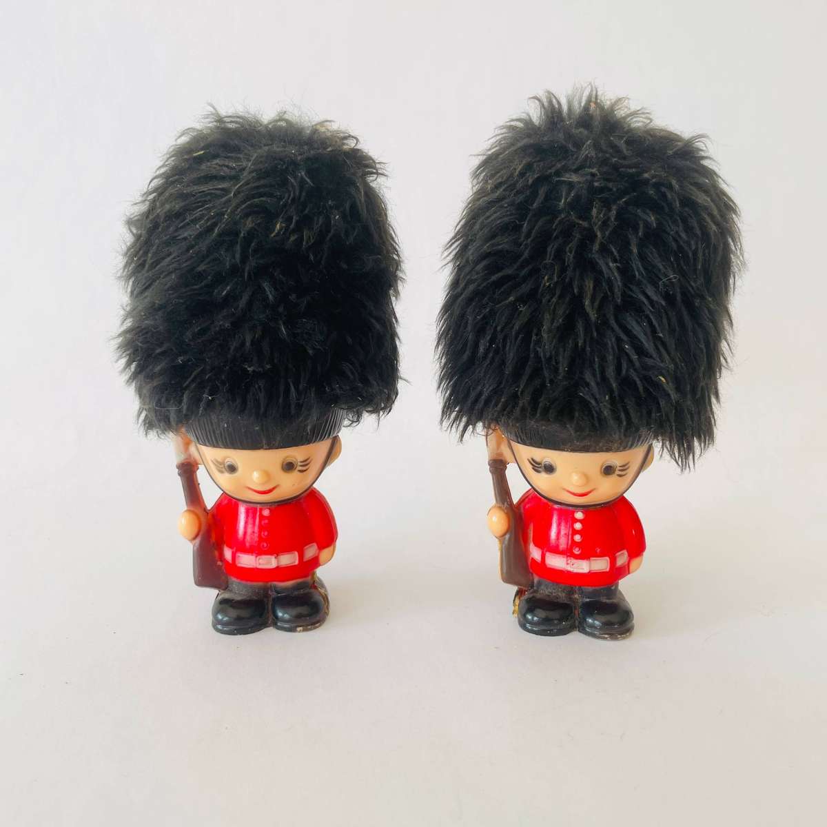 Vintage Collectible Soldier Egg Cups with Warmers