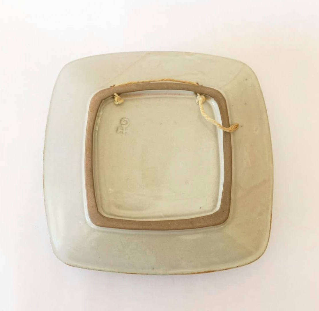 Unusual Hamburger Potteries Display Plate