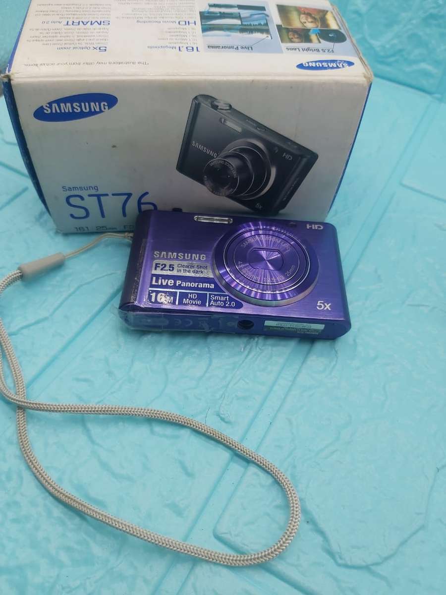 SAMSUNG ST76 16.1 25MM F2.5 X5 CAMERA ---CANDY PURPLE