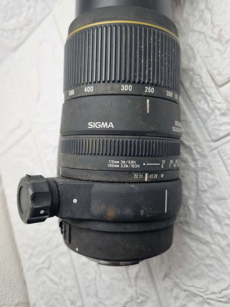 SIGMA 170-500MM LENS