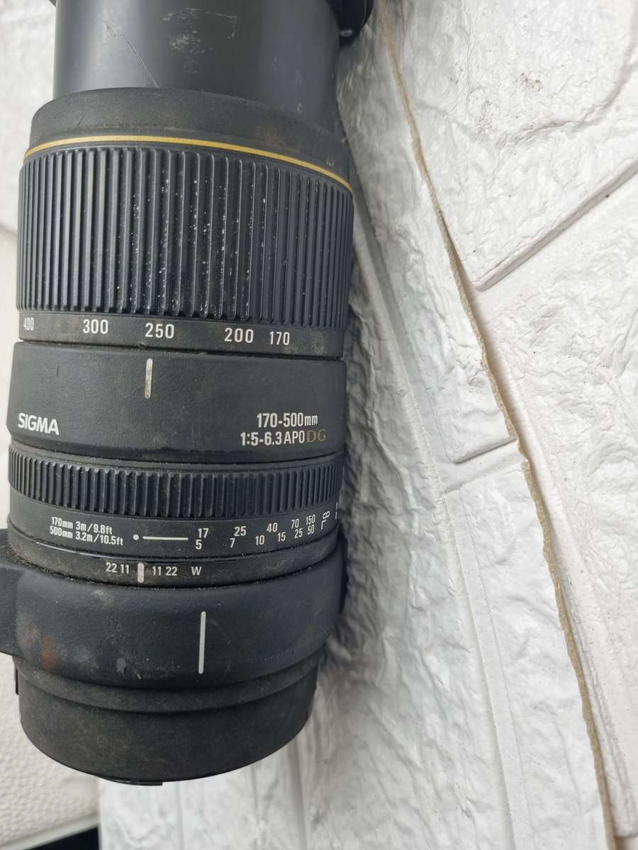 SIGMA 170-500MM LENS
