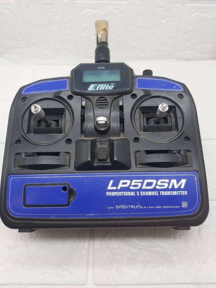 E-flite LP5DSM Proportional 5 Channel Transmitter