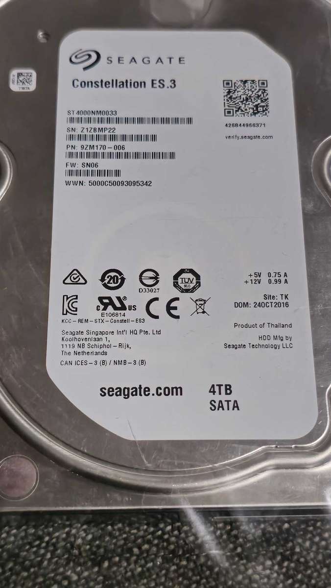 SEAGATE 4TB HDD