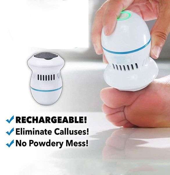 Electric Foot File Vacuum Callus Remover With USB Rechargeable