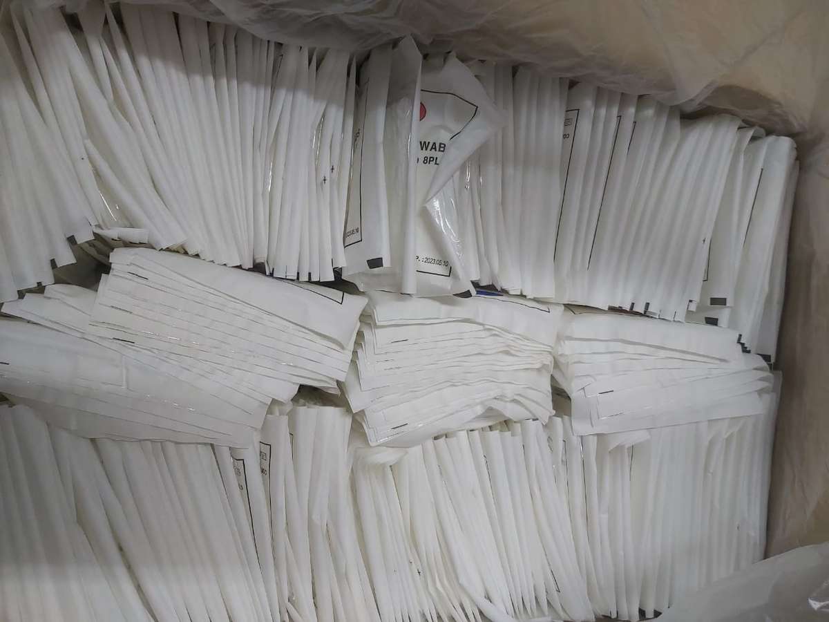 HI-CARE GAUZA SWABS 2500 PCS--BULK LOT