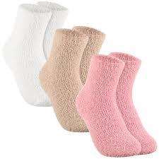 FUZZY FUR SOCKS ALL SIZES AVAILABLE