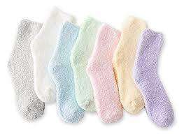 FUZZY FUR SOCKS ALL SIZES AVAILABLE