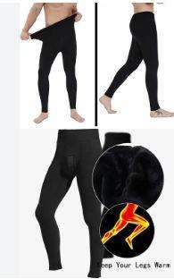 MENS SUPER THICK THERMAL LEGGINGS