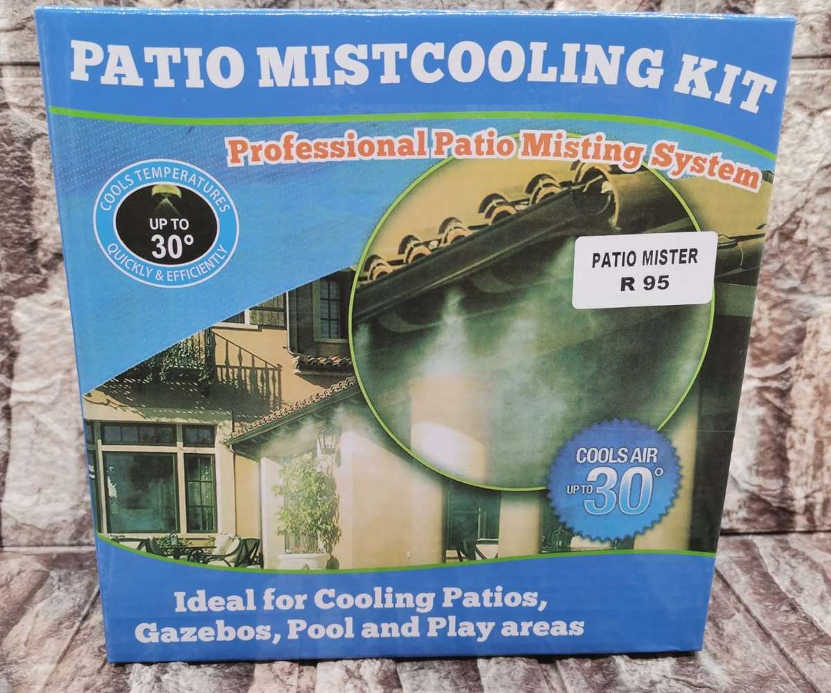 Professional Patio Mist Cooling kit Cools Air Up To 30 Degree