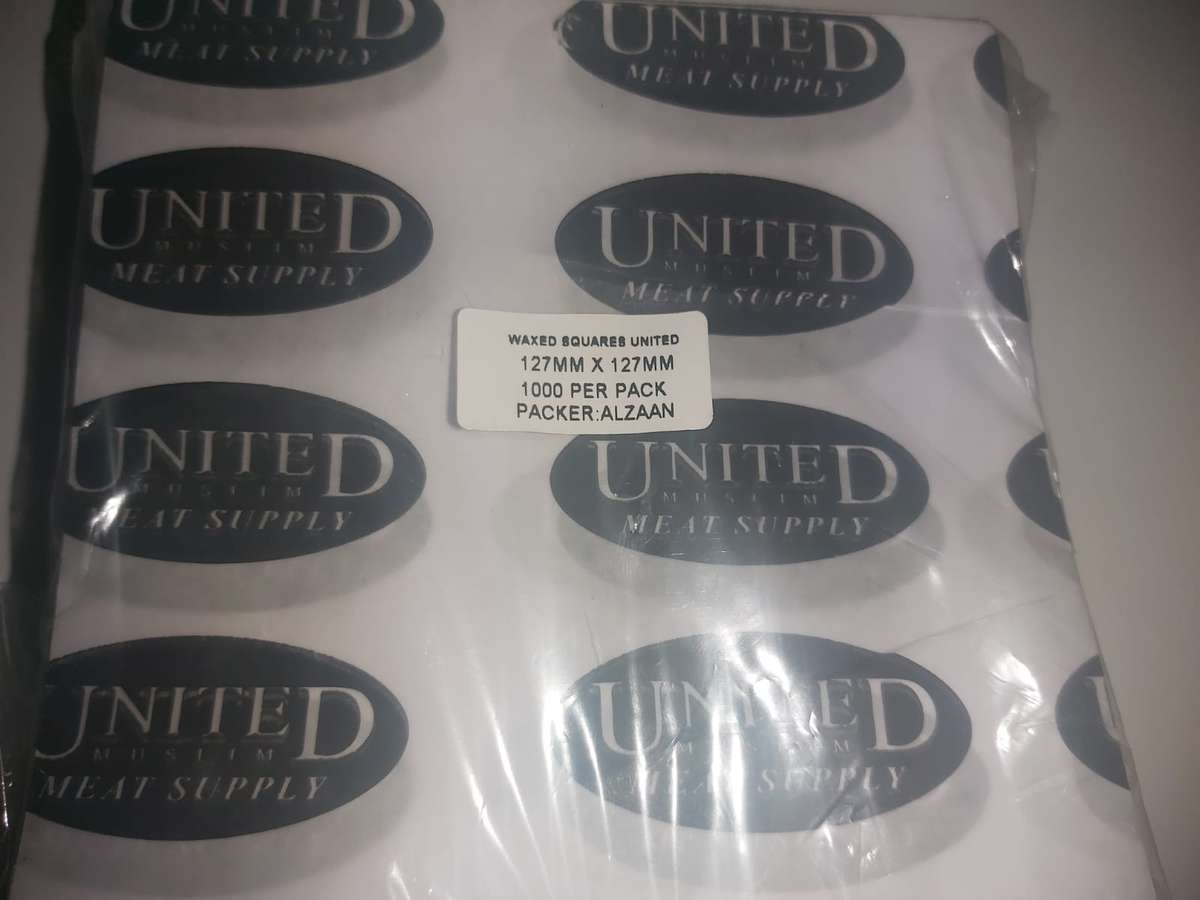 Wax paper seperators 1000 per pack-PRINTED
