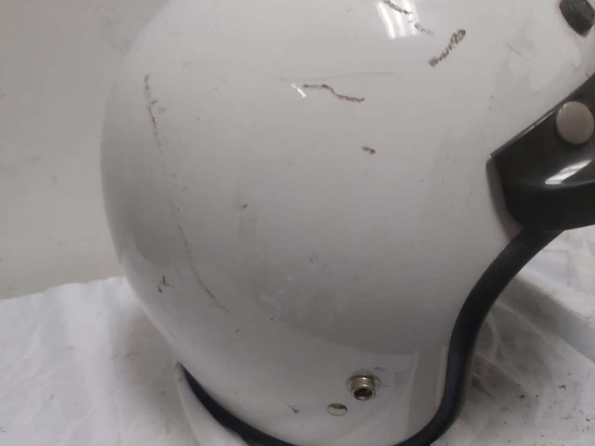 AERPO MOTORBIKE HELMET WHITE