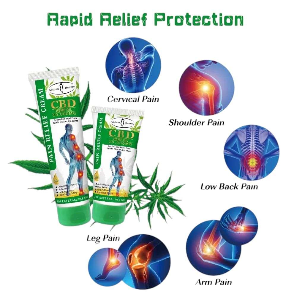 CBD Hemp Oil Pain Relief Cream