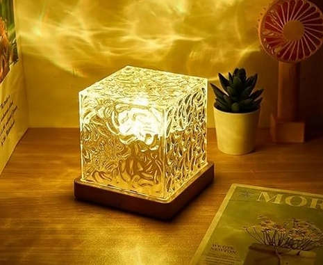 Crystal Night Light Romantic Room Decor Lamp