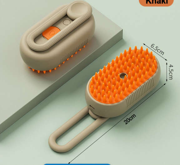 Pet Steam Grooming Brush