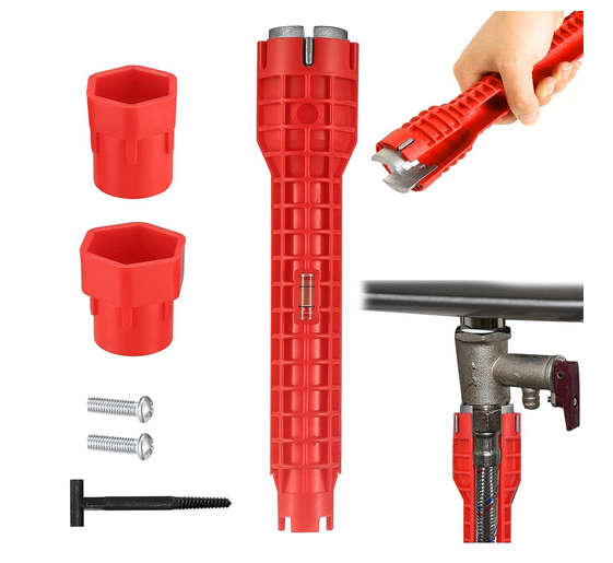 Sink Mounting Wrench 8 in 1 Multifuctional