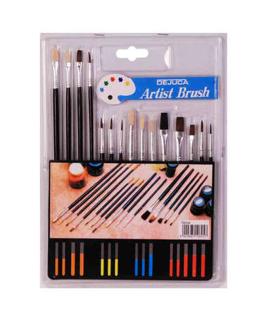 15 Piece Artist Paint Brush Sets