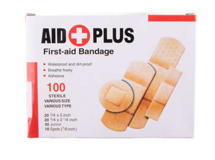Fsid Plus irst Aid Plasters 100