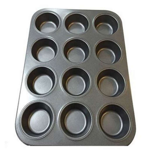 12 Pan Non Stick Muffin Tray