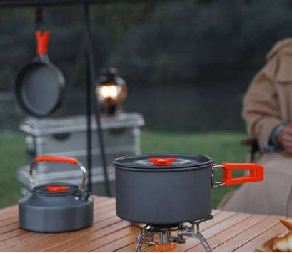 Camping Cookware 3-Piece Set - Outdoor Gear