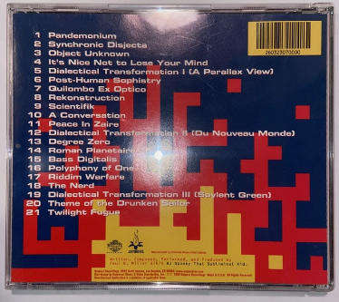 1998 album "Riddim Warfare" by DJ Spooky ( BOX 1 )